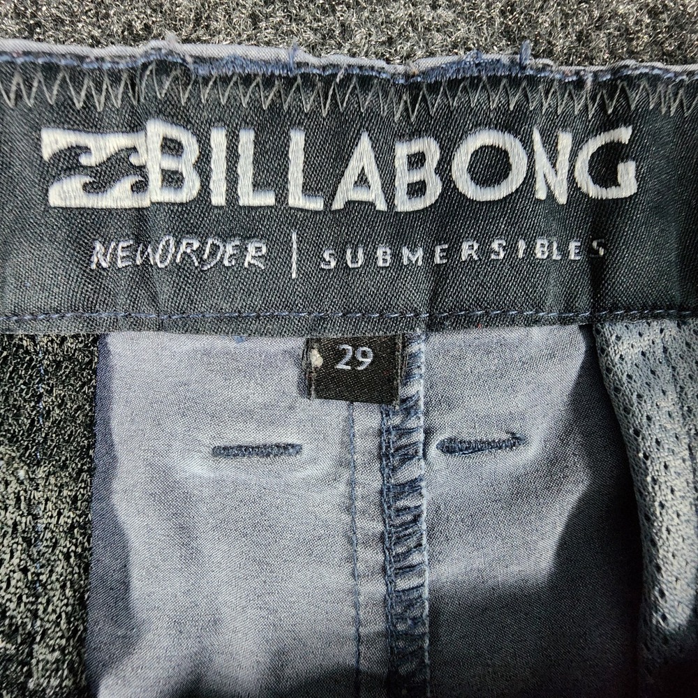 Billabong New Order Submersible Shorts Men's size 29 Grey Beach Swim - Picture 7 of 9